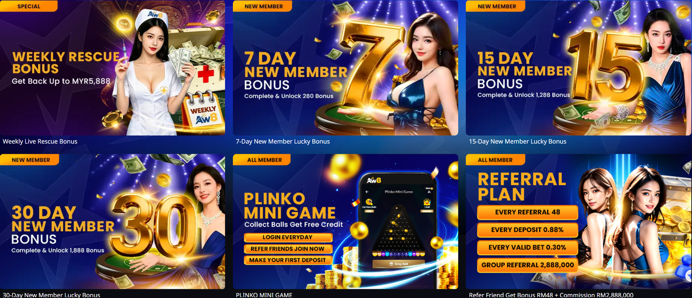 Claim Your AW8 Welcome Bonus